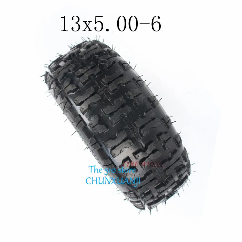 Новые продукты 13x5. 00-6 дюймов бескамерные шины для ATV QUAD Bike Gokart скутер мини-багги косилка снегоочиститель