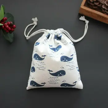 

Limit 100 Hot Drawstring Storage Bag Toy Shoes Laundry Organizer Travel Pouch Cotton Linen