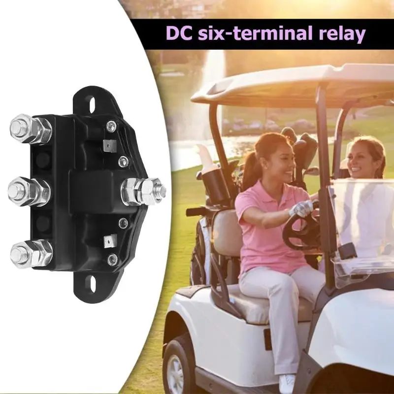 

12V 6 Post Relay Winch Motor Reversing Solenoid Switch Exquisite for Construction Truck Necessary Automobile Universal Supplies
