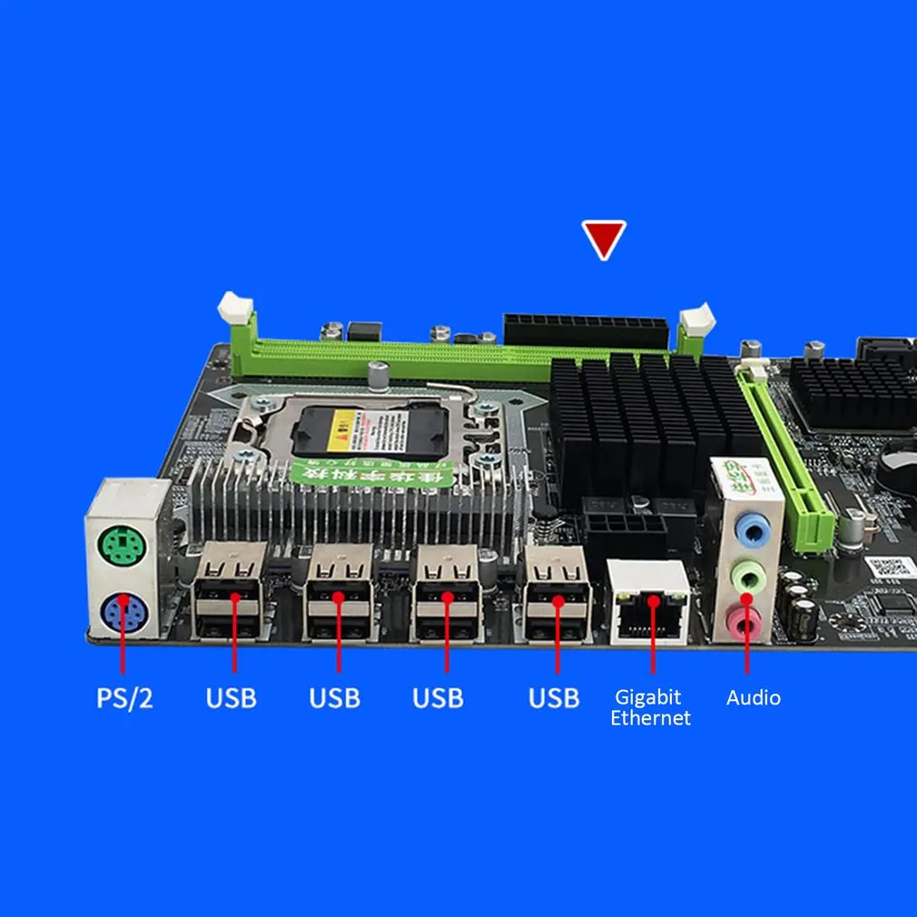 X58 Pro Материнская плата для X5675 X5680 X5690 USB3.0 Оперативная память DDR3 2 каналов max 2*16 gb Оперативная память