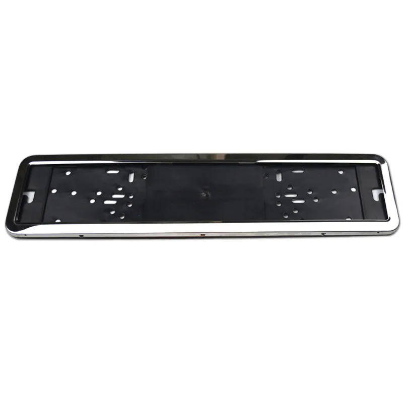 1Pc Car License Plate Frame Metal And Plastic Frame For Car Number License Plate Frame Fit For EU Front Number Plate Holder