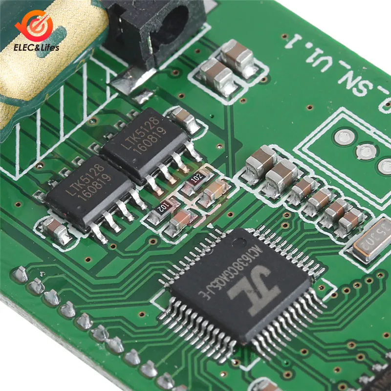 DSP PLL 87-108 МГц fm-передатчик модуль стерео цифровой беспроводной микрофон плата многофункциональная частотная модуляция