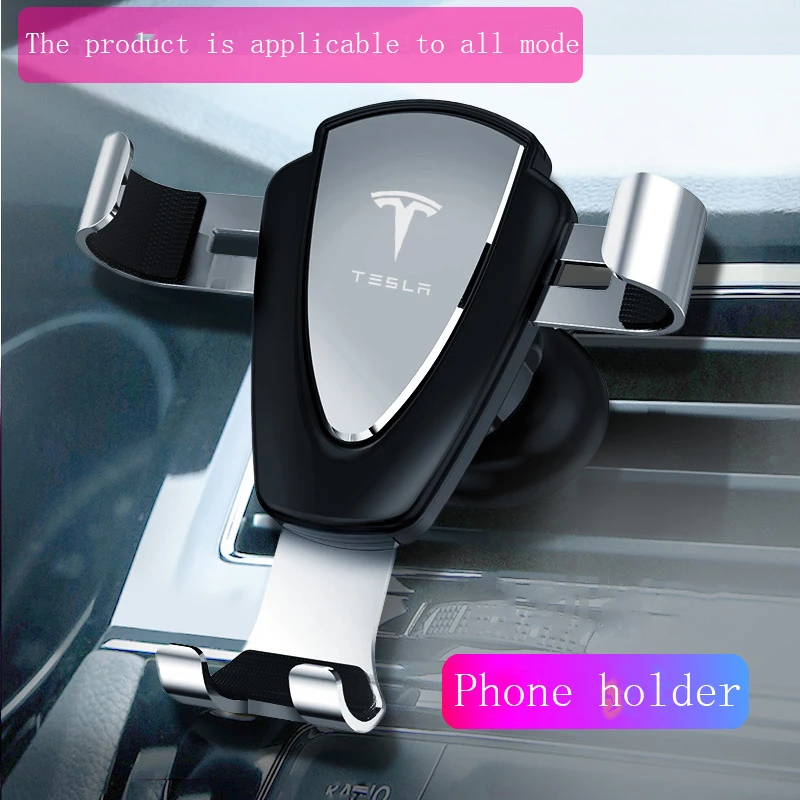 

Car Phone Holder Dashboard Mount Stand Cell Phone Holder GPS Display for Tesla Model 3 Model X Y Cybertruck Auto Accessories