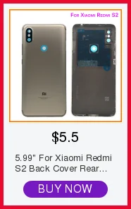 Для Xiaomi Redmi S2/для Redmi Y2 сканер отпечатков пальцев Сенсорный датчик ID кнопка home, Return в сборе гибкий кабель