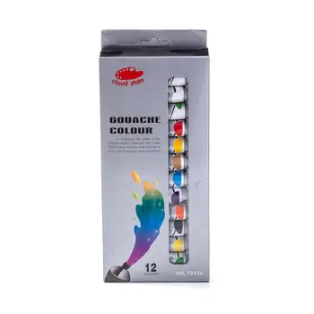 

12colors/set Oil Painting Art Paint Set Professional Pigments Art Schook Supplies Drawing 12ml Office H5T1