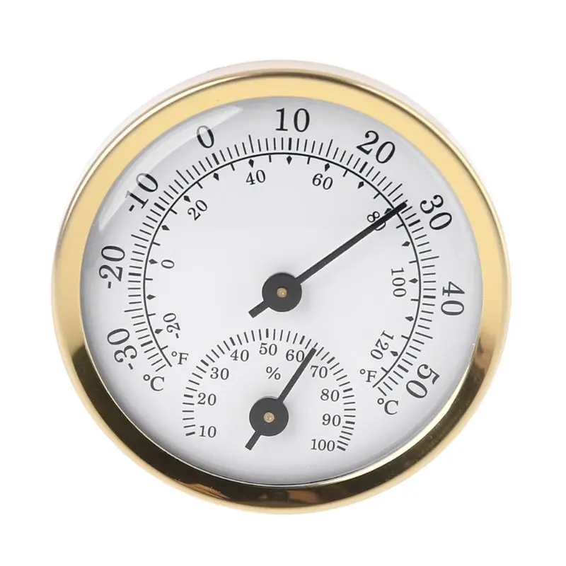 Analog Thermometer Hygrometer Temperature Monitor Humidity Gauge Indoor Outdoor 