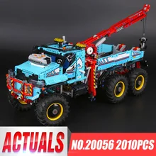 20056 Technic ultimate series All Terrain 6X6 truck set building blocks bricks toys Model compatible 42070 Child Christmas Gift