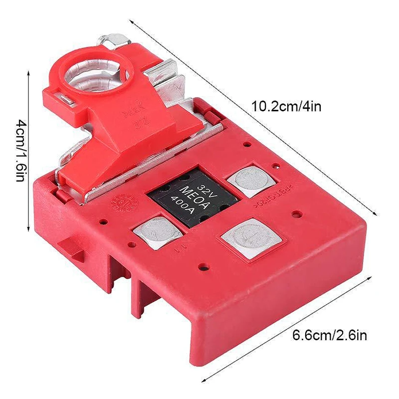 32V 400A автомобиля Quick Release плавленого Батарея зажима распределительного шкафа зажим для наращивания волос