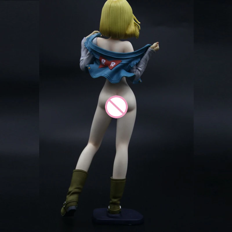 1/6 голая полимерная ПВХ аниме экшн фигурка DBZ Android 18 сексуальная девушка модель GK