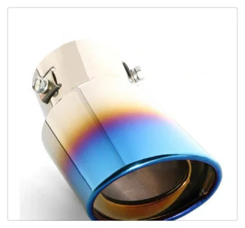 

Auto parts tail throat exhaust pipe decoration modified muffler for Peugeot 308 508 2008 3008 4008 6008 301 206 307 406 407 207