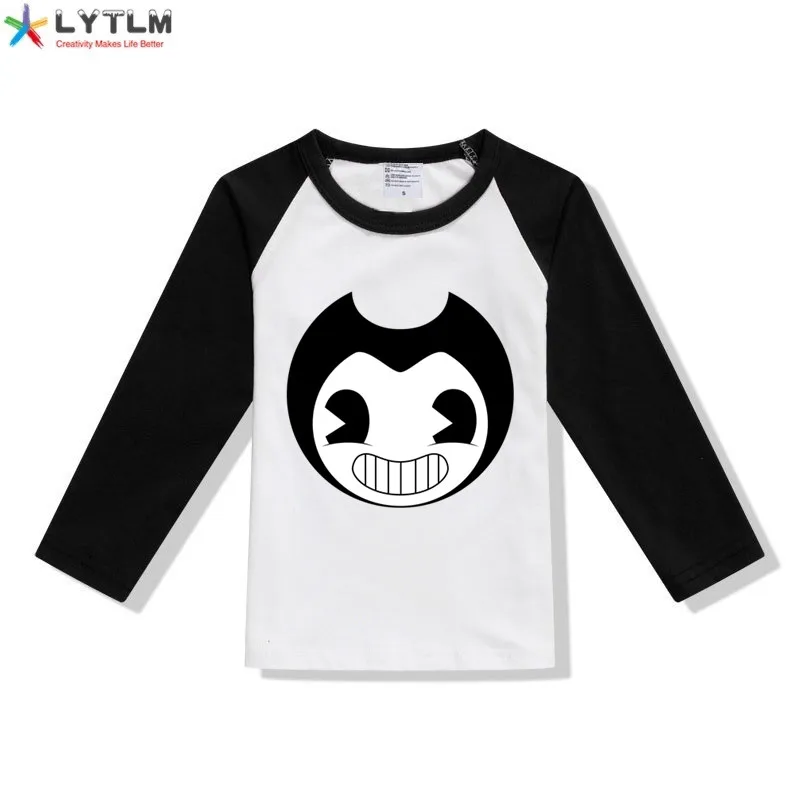 LYTLM футболка на Хэллоуин Детские футболки с рисунками из мультфильмов с черепами XXX, футболки для мальчиков и девочек, Размер 14, летняя и осенняя футболка Enfant Garcon