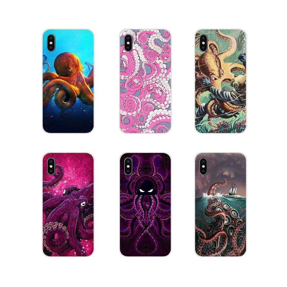 Аксессуары чехлы для телефонов Deep sea octopus art Apple iPhone X XR XS 11 12pro MAX 4S 5C SE 2020 6S 7 8 Plus ipod 5 6 |
