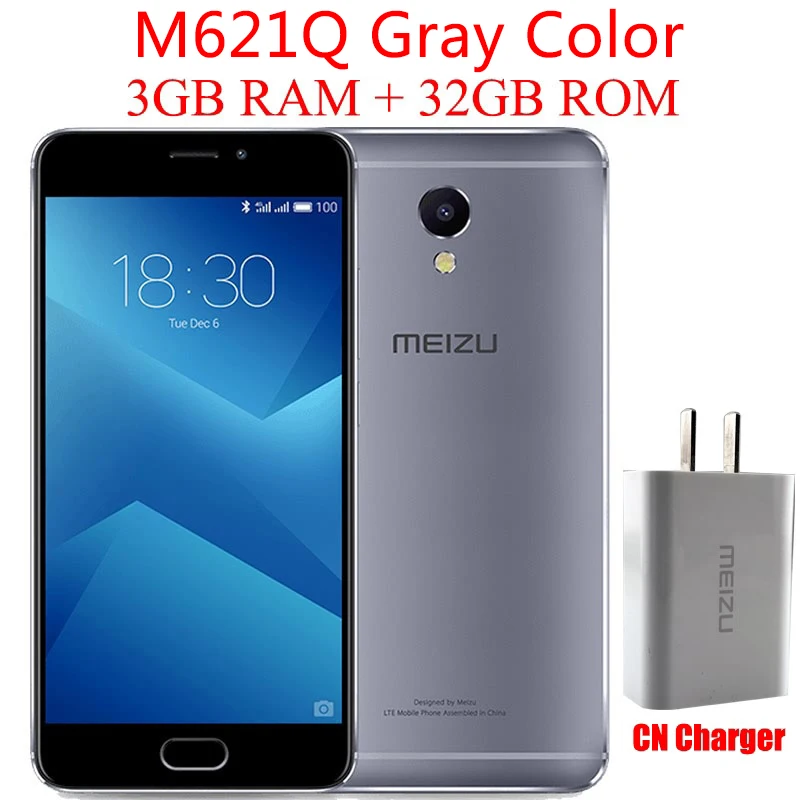 CN Gray 3G 32G Meizu M5 Note, глобальная прошивка Helio P10, четыре ядра, сотовый телефон, 3 ГБ, 16 ГБ, 5,5 дюймов, 1920x1080, 13,0 МП, отпечаток пальца, 4000 мАч - Цвет: CN Gray 3G 32G