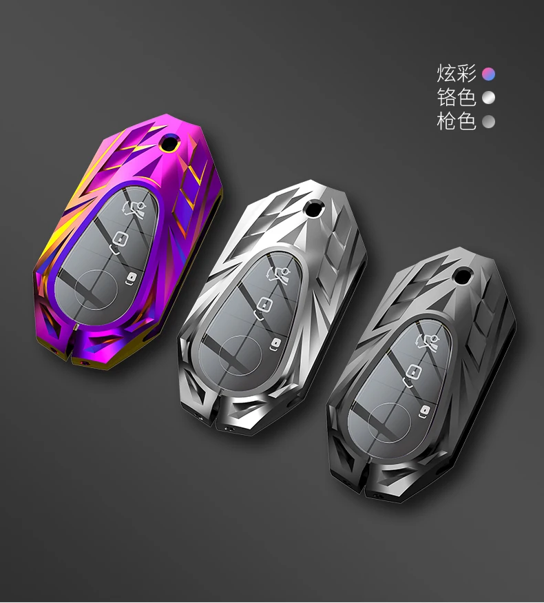 Accessori per auto in lega di zinco custodia per portachiavi a distanza Shell per Mercedes Benz W223 classe S300 S350 S450 S500 2020 2021 portachiavi 13 Accessori per auto in lega di zinco custodia per portachiavi a distanza Shell per Mercedes Benz W223 classe S300 S350 S450 S500 2020 2021 portachiavi - Hcbf2e25221c94e98a6237327a4699a0bB