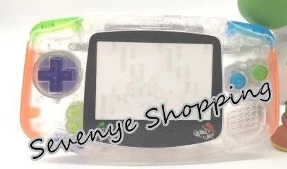 Ремонт корпусов для ретро-Консоль Nintendo Gameboy Advance GBA shell case ограниченная версия резиновых подушек отвертки