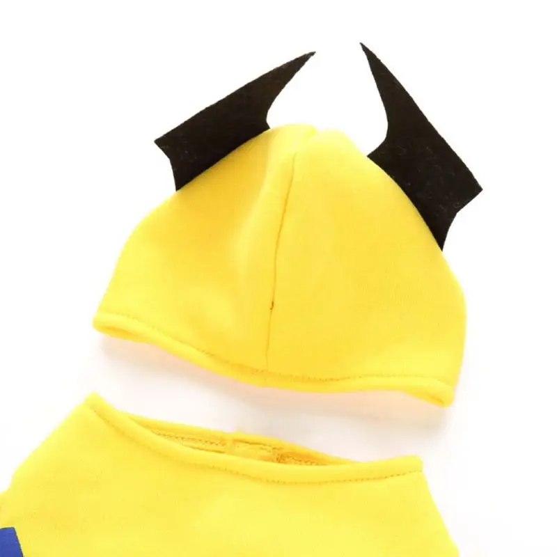Рождественский костюм для питомца желтый плащ шляпа Собака Щенок наряд собаки кошки новогодний декор