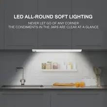 68 светодиодная подсветка под шкаф для кухни, спальни, беспроводной магнитный светильник для шкафа, светильник для лестницы, ночник, энергосберегающие настенные лампы