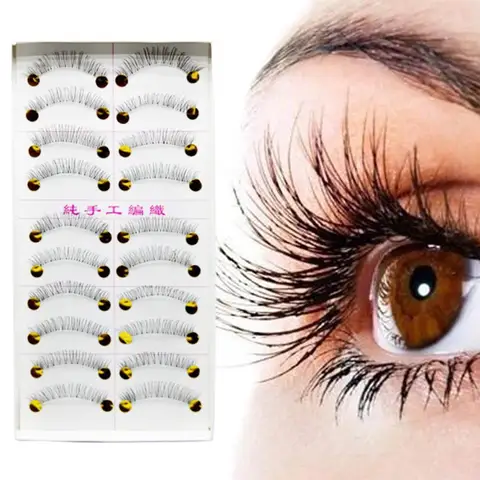 Natural Thick Long Beauty False Eyelashes Fake Sale Fashion Lashes Tools Eye Makeup professional Hot Voluminous R5I0