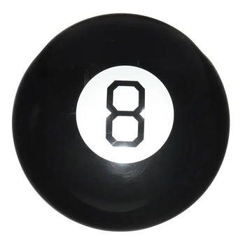 

Black 8 Answer For Kids Predict Game Educational Toy Learning Magic Ball Fun Spherical Tricks Gift Party Funny Portable Fortune