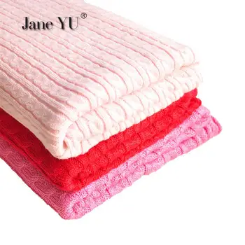 

Autumn And Winter Stripe Knitted Fabric Scarf High Collar Sweater Cardigan Top Clothing Fabric