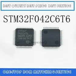 5 шт./лот STM32F042C6T6 STM32F 042C6T6 LQFP-48 Новый