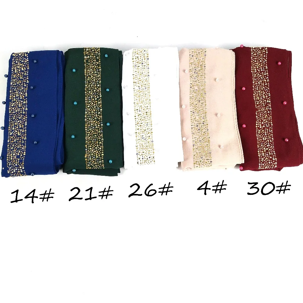 D3 10 шт. женский простой пузырь шифон шарф хиджаб обёрточная бумага printe одноцветные шали повязка мусульманские хиджабы шарфы/шарф