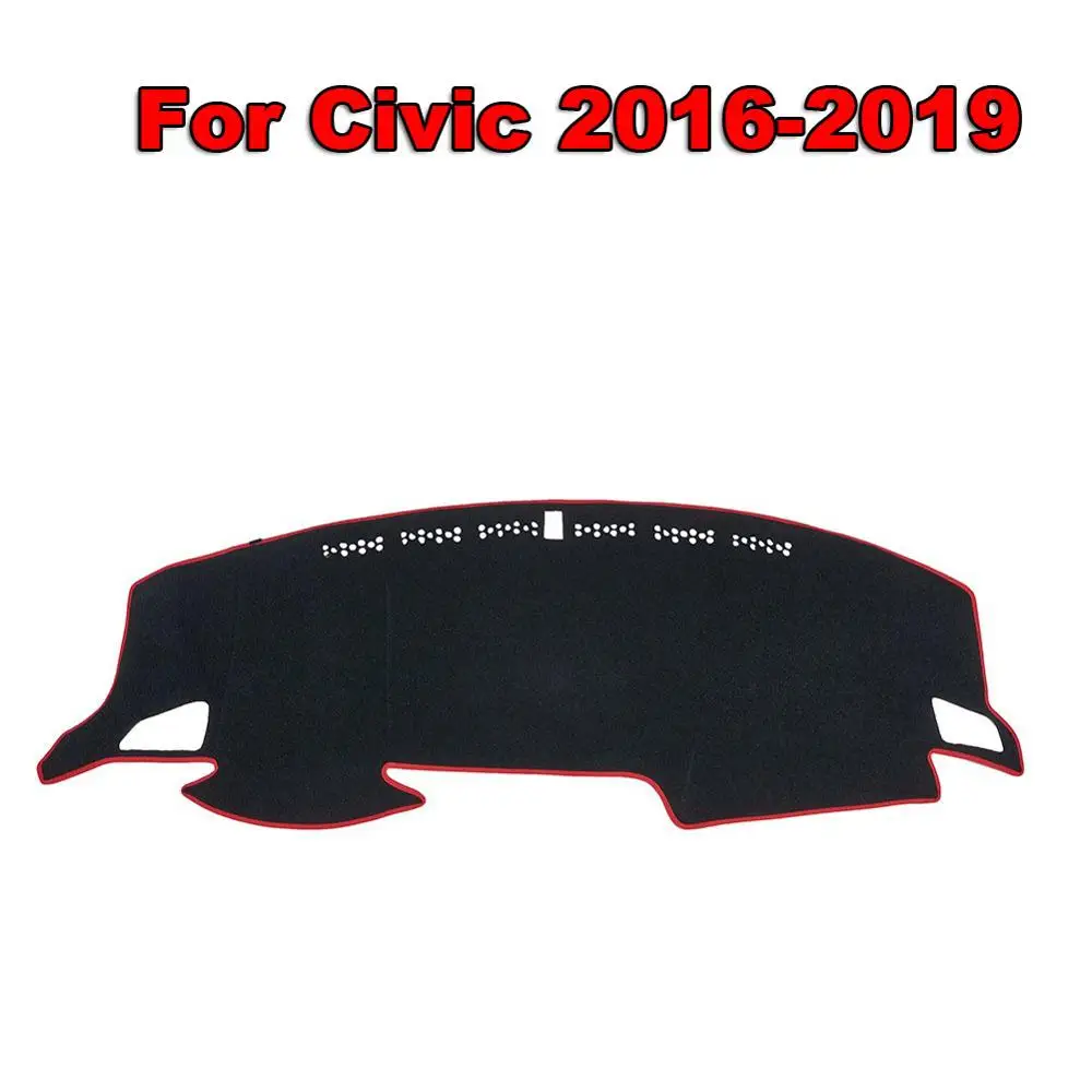 

Car Dashboard Cover Black Dashboard Protector Center Console Cover Dash Mat Auto Interior Accessories