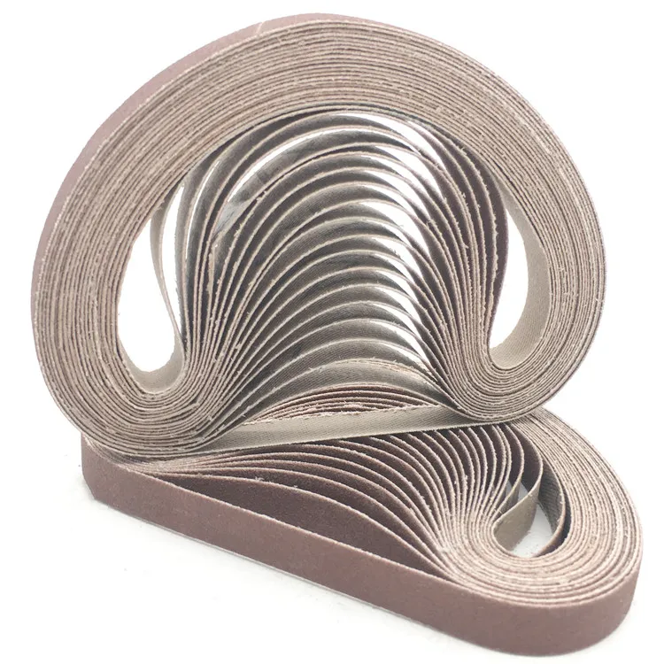 457*13mm 40-1000 Grits Sanding Sander Belts Polishing Aluminum Oxide Abrasive