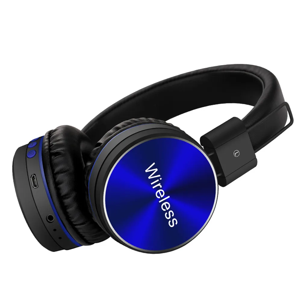 Беспроводные наушники VOBERRY, Bluetooth 4,2, гарнитура, регулируемые наушники с микрофоном для ПК, мобильного телефона, Mp3 DD CT