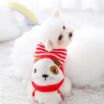 

Cute Puppy Clothes Thin Type for Spring and Autumn Small and Medium Sweaters for Dogs Chihuahua Designer Dog Clothes Pet Sweater