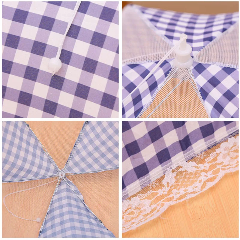 1PC Kitchen Food Umbrella Cover Picnic Barbecue Party Fly Mosquito Mesh Net Tent