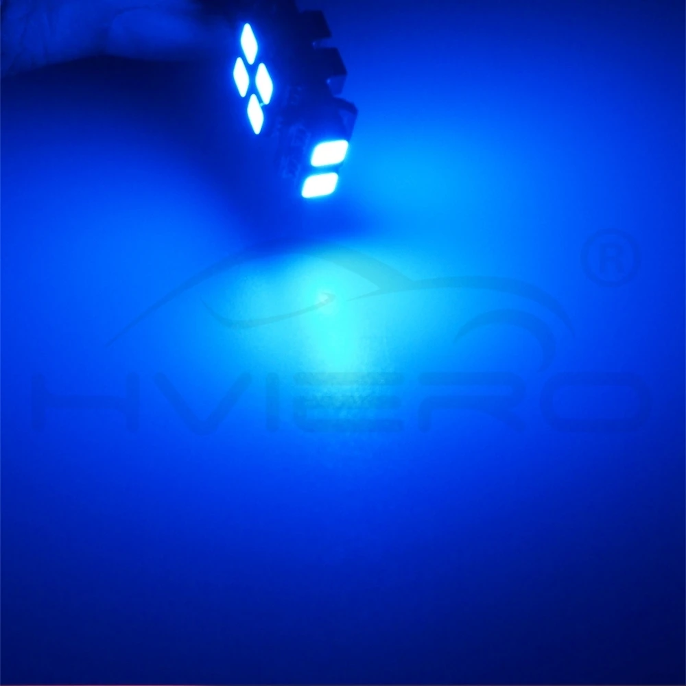 Hviero T10 W5W RF Control RGB Led Reading Light RGB T10 LED 194 168 Car Clearance Light License Plate Light Position Light 12V