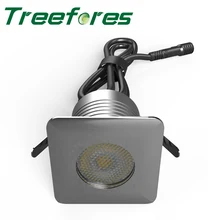 Tomorrowland 3 Вт Мини светодиодный прожектор постоянного тока 12В 24В CREE IP67 открытый квадратный прожектор