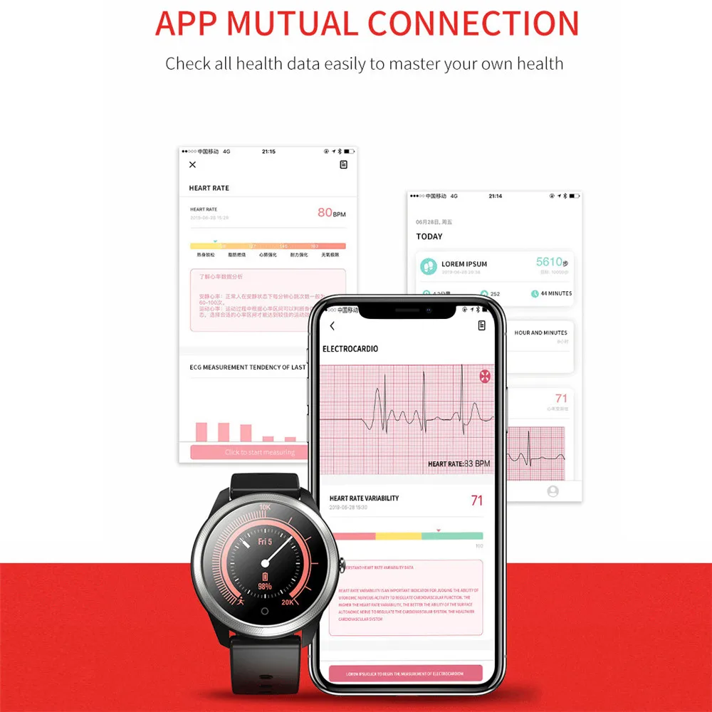 Смарт-часы MODOSON F11 ECG монитор сердечного ритма умные часы фитнес-трекер Браслет для samsung huawei Xiaomi Apple iphone