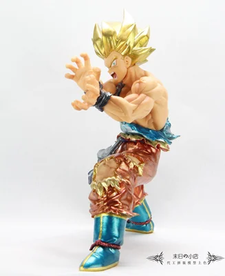 Черный Bandai металлическая раскраска супер 1 Черепаха цигун солнце Укун Супер Саян ручной работы подарок - Цвет: Черный