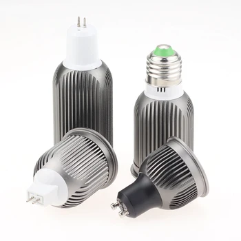 買取 Led Cob スポットライト電球 3 ワット 5 ワット 7 ワット 9 ワット 12 ワット GU10 MR16 GU5.3 電球 AC220V 110 V ライト