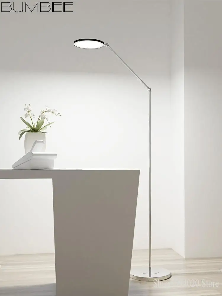 Современная Напольная Лампа с защитой глаз светодиодный прикроватный