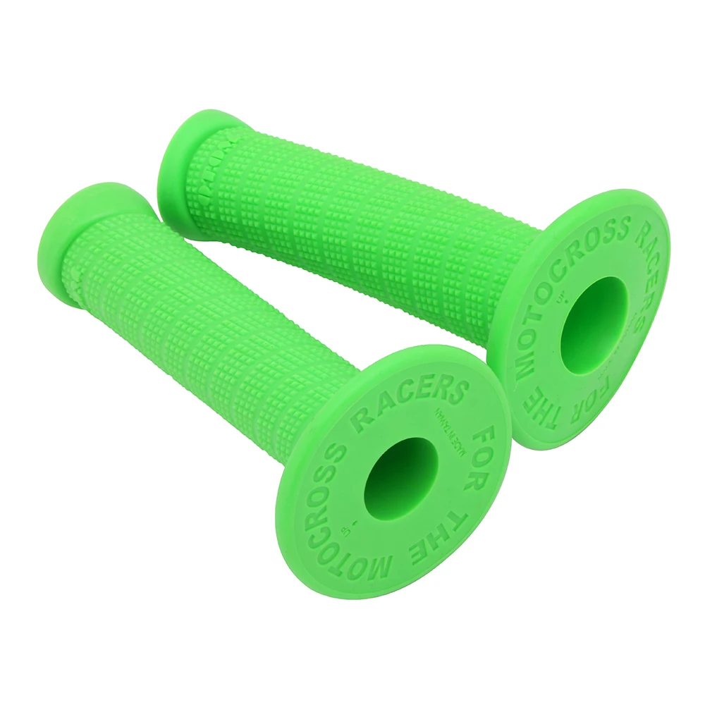 green Мотоцикл OTOM 7/" ручки жир с ручкой-держателем и бар для YAMAHA YZ YZF WR 125 250 426 450 YZ250F YZ450F WR250F WR450F - Цвет: green