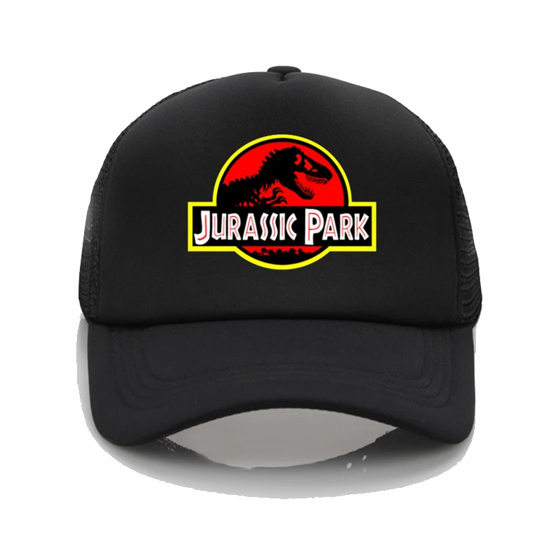 Jurassic Park pattern printing baseball cap Men and women Summer Trend Cap New Youth Joker sun hat Beach Visor