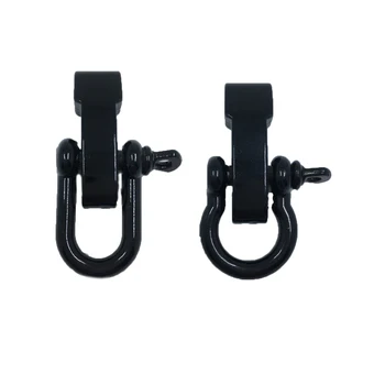 

5pcs High Quality Alloy Adjustable U & O Shape Anchor Shackle Outdoor Survival Rope Paracord Bracelet Buckle For Outdoor Sport