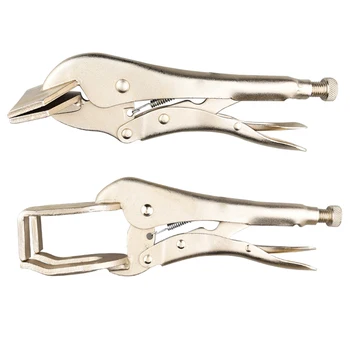 

1PC 10 inch Multi-function Locking Pliers Woodworking Hand Tools High Carbon Steel Adjustable Fixed Clamp Pliers