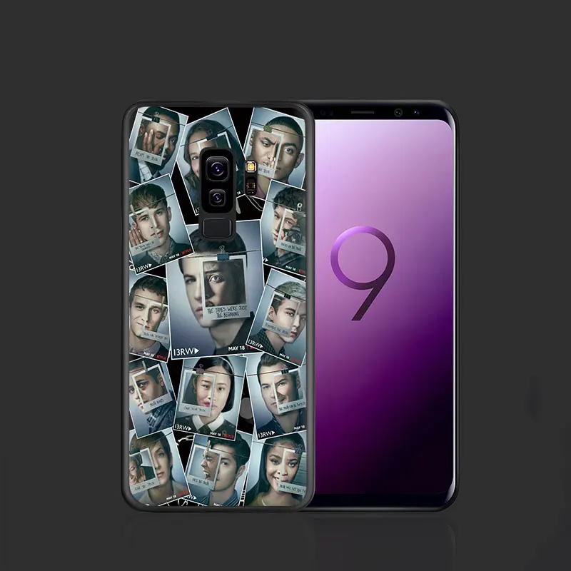 13 причины, по которым netflix мягкий чехол для мобильного телефона чехол для samsung Galaxy A5 A6 A7 A8 A9 A10S A20S A30S A40S A50S A60 A70 J6
