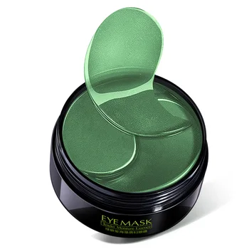 

24K Gold Green Seaweed Eye Mask Moisturizing Firming Skin Remove Dark Circles Anti-puffiness Gel Eye Patch Skin Care W
