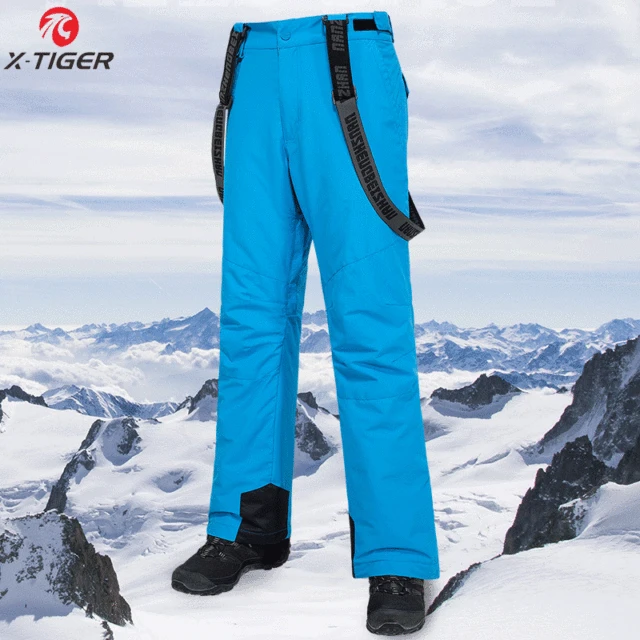X TIGER Ski Pants Men Keep Warm Snow 