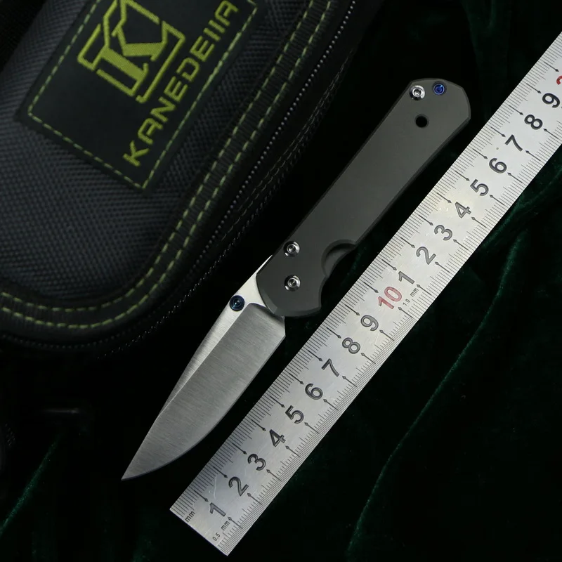 

Kanedeiia small sebenza 21 plain folding knife s35vn blade titanium handle camping hunting survival pocket fruit knives EDC tool