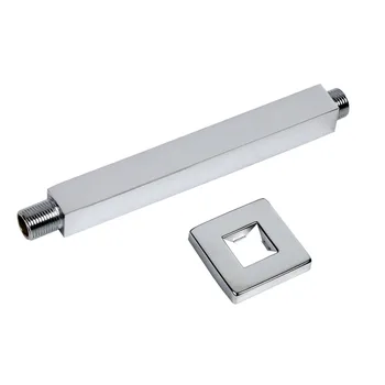 

Easy Install Hardware Stainless Steel Home Ceiling Mounted Modern Shower Head Arm Chrome Finish Accessories Corrosion Resistant