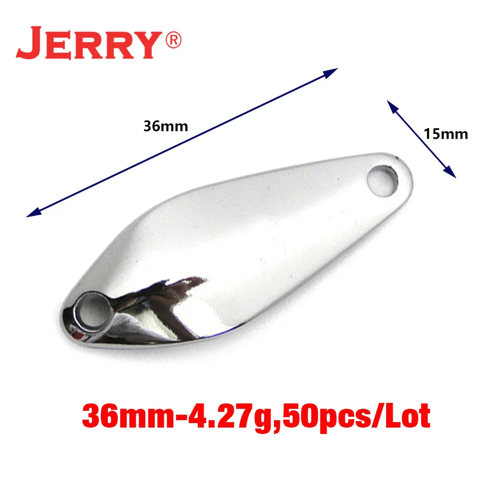 JERRY 2.5g 3.5g 4.5g Unpainted 50pieces Iron Casting Metal Hard