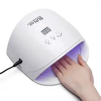 

48w Nail Dryers For Drying Varnishes Gel UV Lamp With LCD Display Timer 60s/90s/120s LED Lamp Nail For Manicure Nail Light