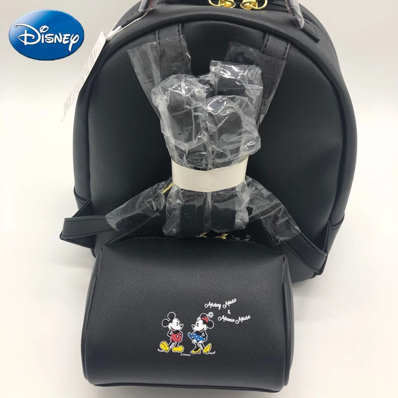 Disney качество Микки Минни Маус Женская Сумка Девушки Дамы Повседневная PU Мода Сумка Водонепроницаемый Путешествия плюшевый рюкзак