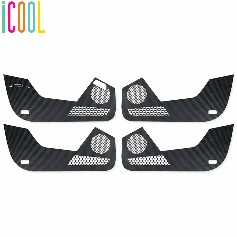 

4Pcs Car Interior Door Panel Anti Kick Pad Side Edge Film Protector Stickers for Skoda Kodiaq GT 2016-2020 Styling Accessories